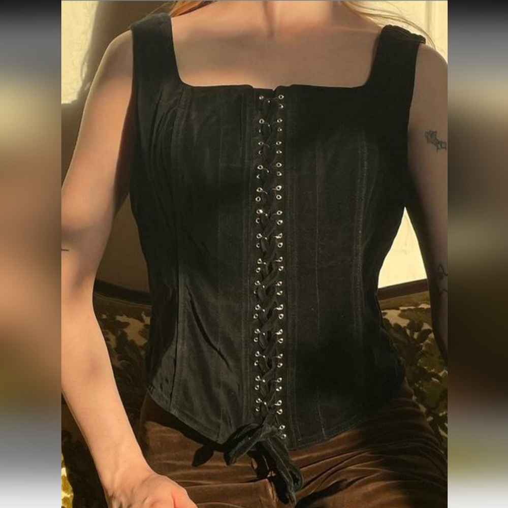 Vintage 80s or 90s Corset Top